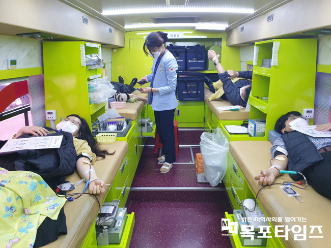 무안교육지원청 혈액수급난 극복 생명나눔 헌혈 캠페인.