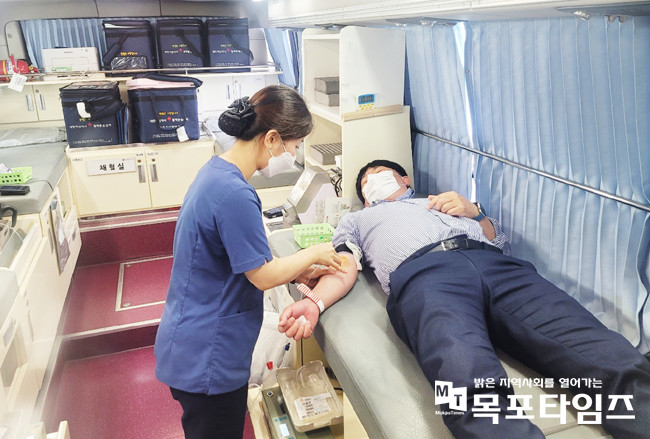전남교육청, 하반기 사랑나눔 헌혈 동참.