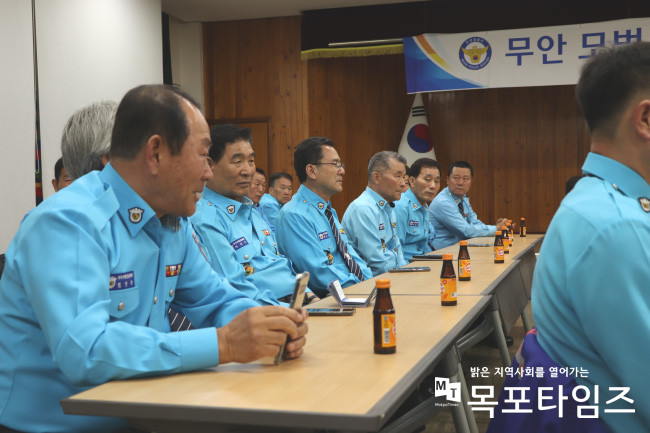 무안경찰, 모범운전자회 치안 협력 강화 간담회 개최.